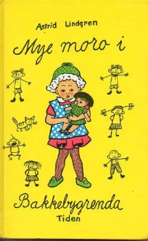 Astrid Lindgren Buch norwegisch  - Mye moro i  Bakkebygrenda - Bullerbü Norsk 1972